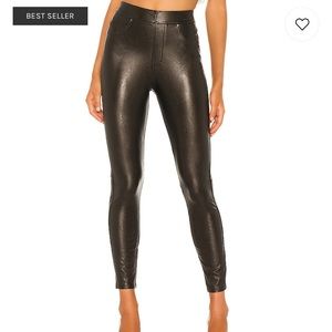NWOT Spanx Like Leather Skinny Pant